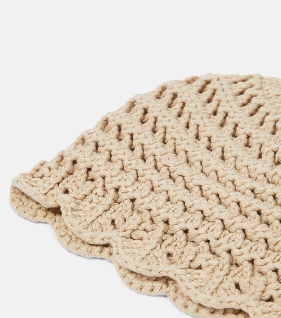 Crochet cotton beanie - 3