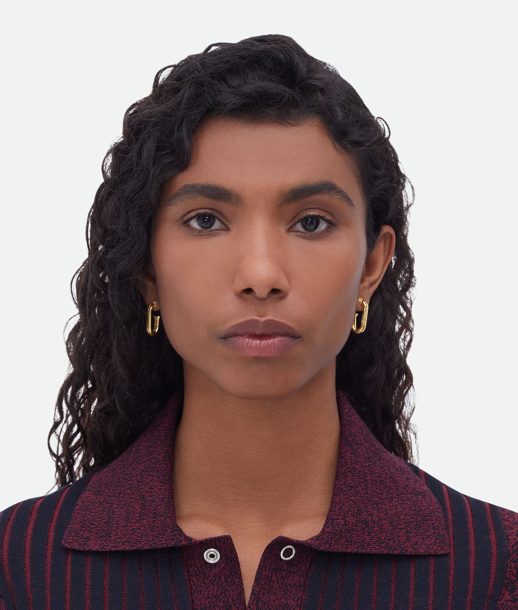 Pillar Hoop Earrings - 2