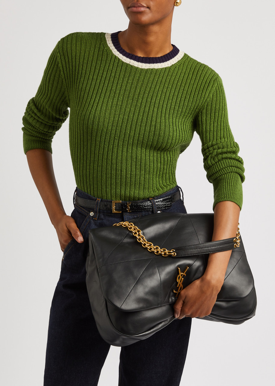Jamie XL leather shoulder bag - 5