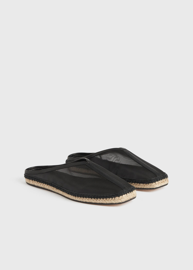 The Espadrille Slipper black 6