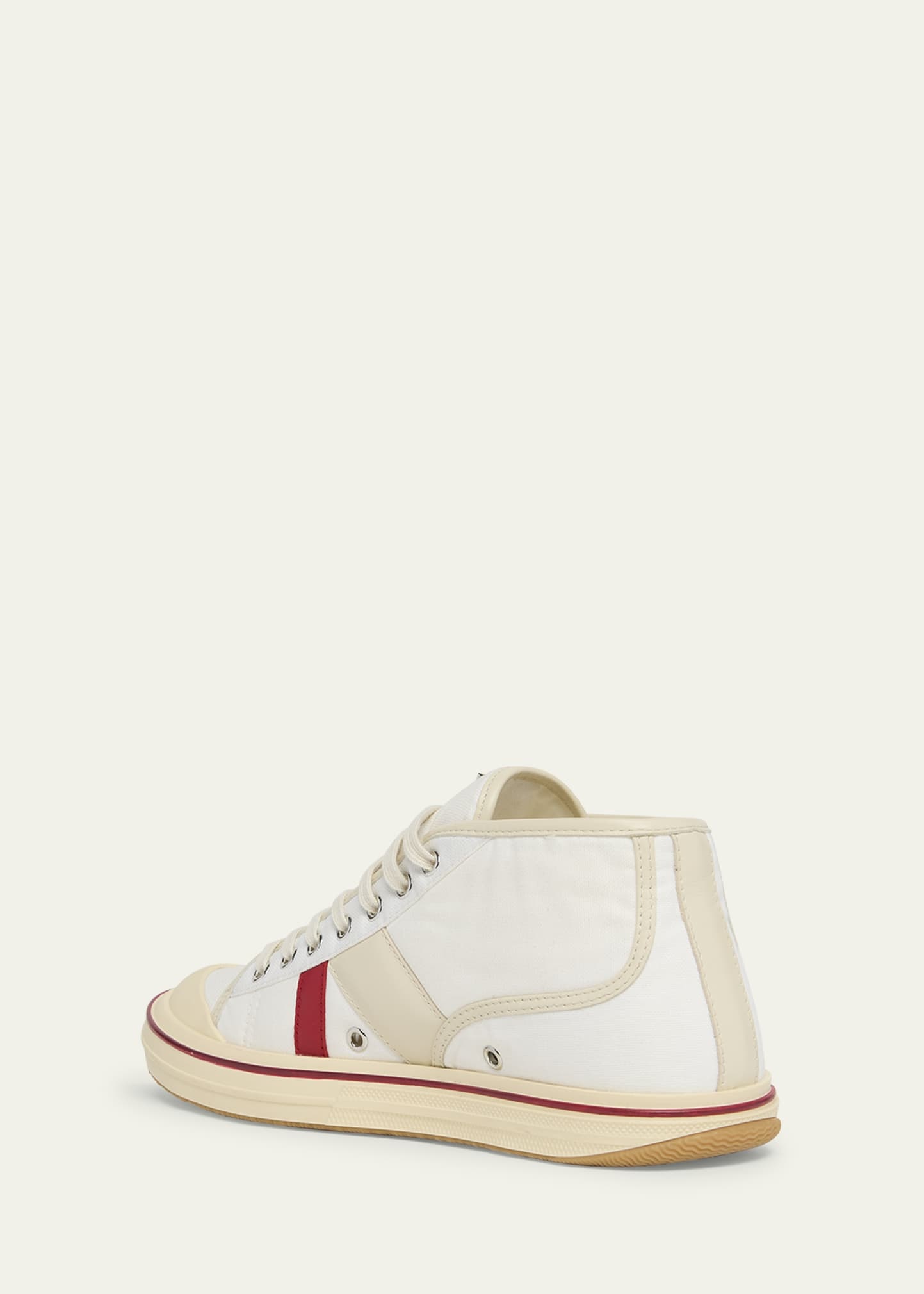 Men's Eliot Canvas Mid-Top Sneakers - 4