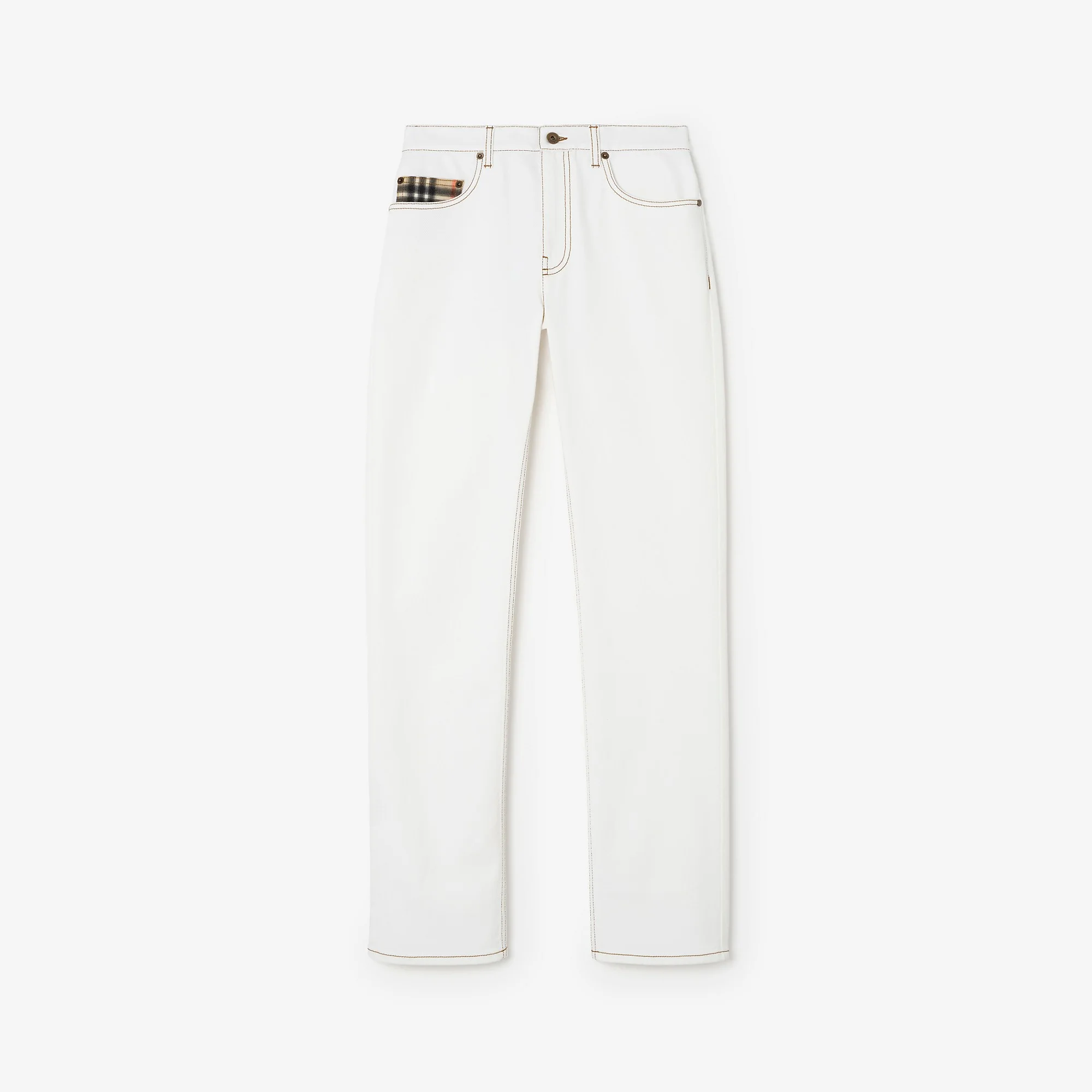 Mid-rise Straight Jeans - 1