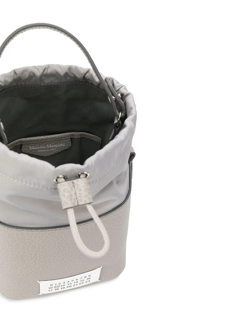 logo patch bucket bag - 5