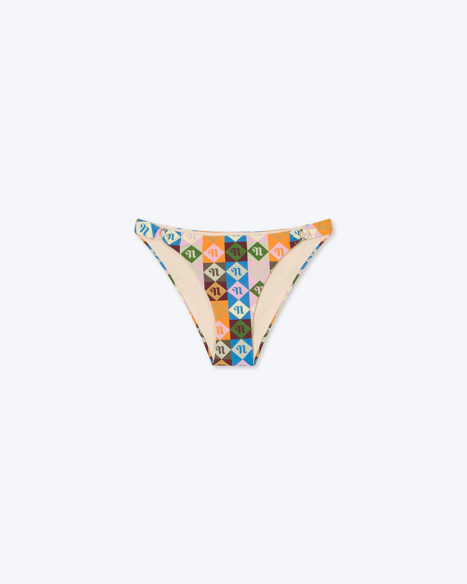 YLVA - Low waist bikini - Diamond check multicolor - 1