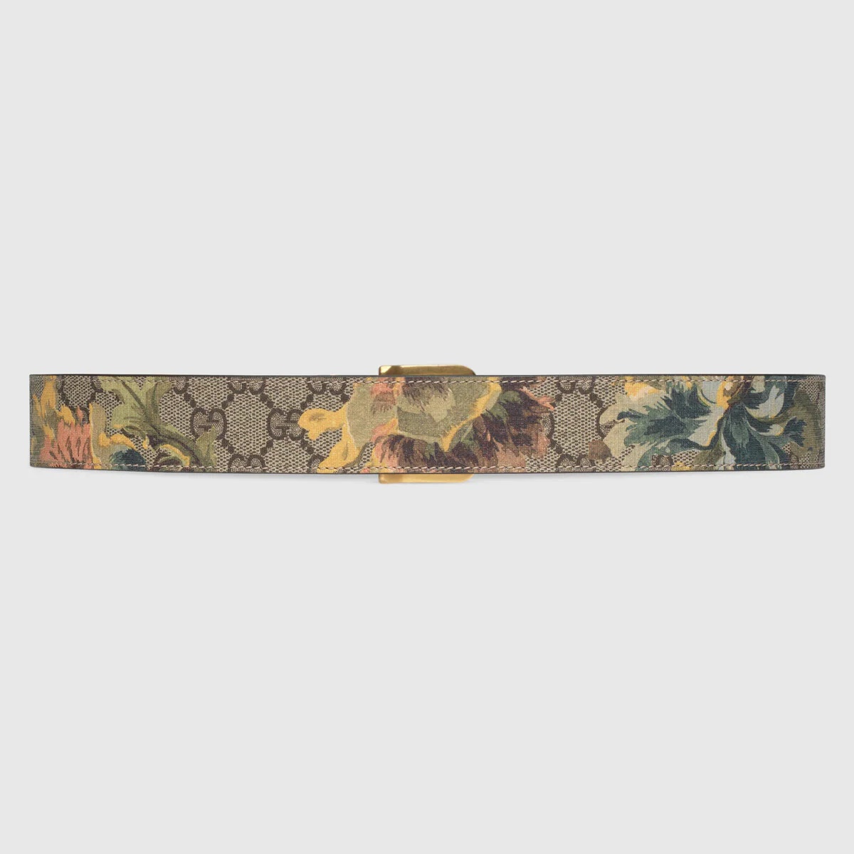GG carnation print belt - 3