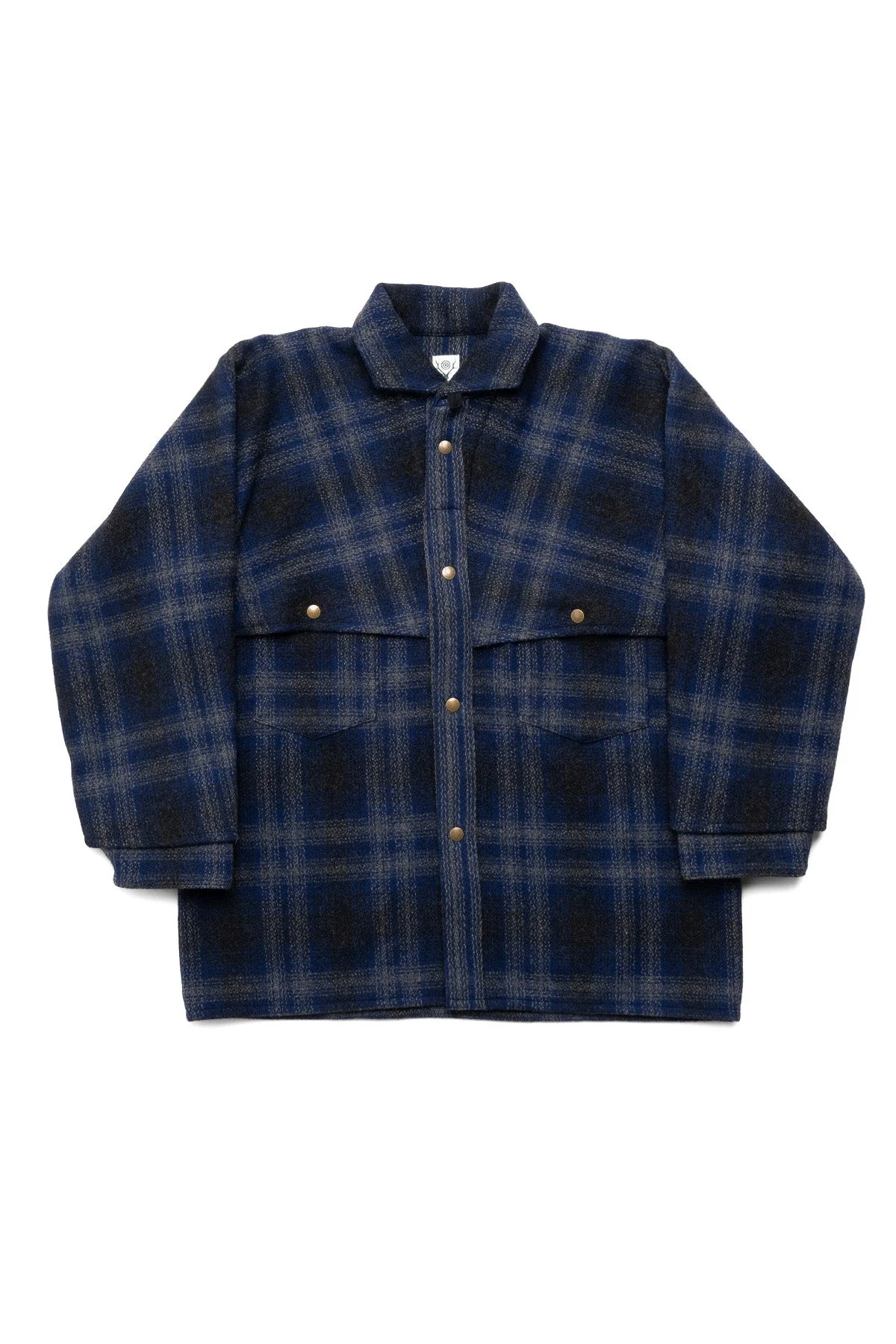 Logger Jacket - W/N Melton Ombre Plaid - 1