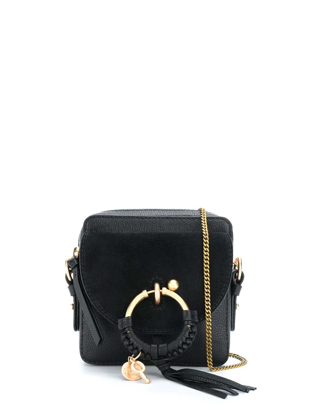 branded cross body bag - 1