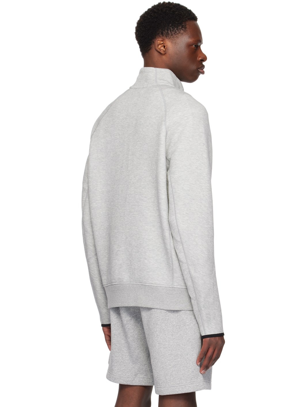 Gray Lightweight Sweater - 3