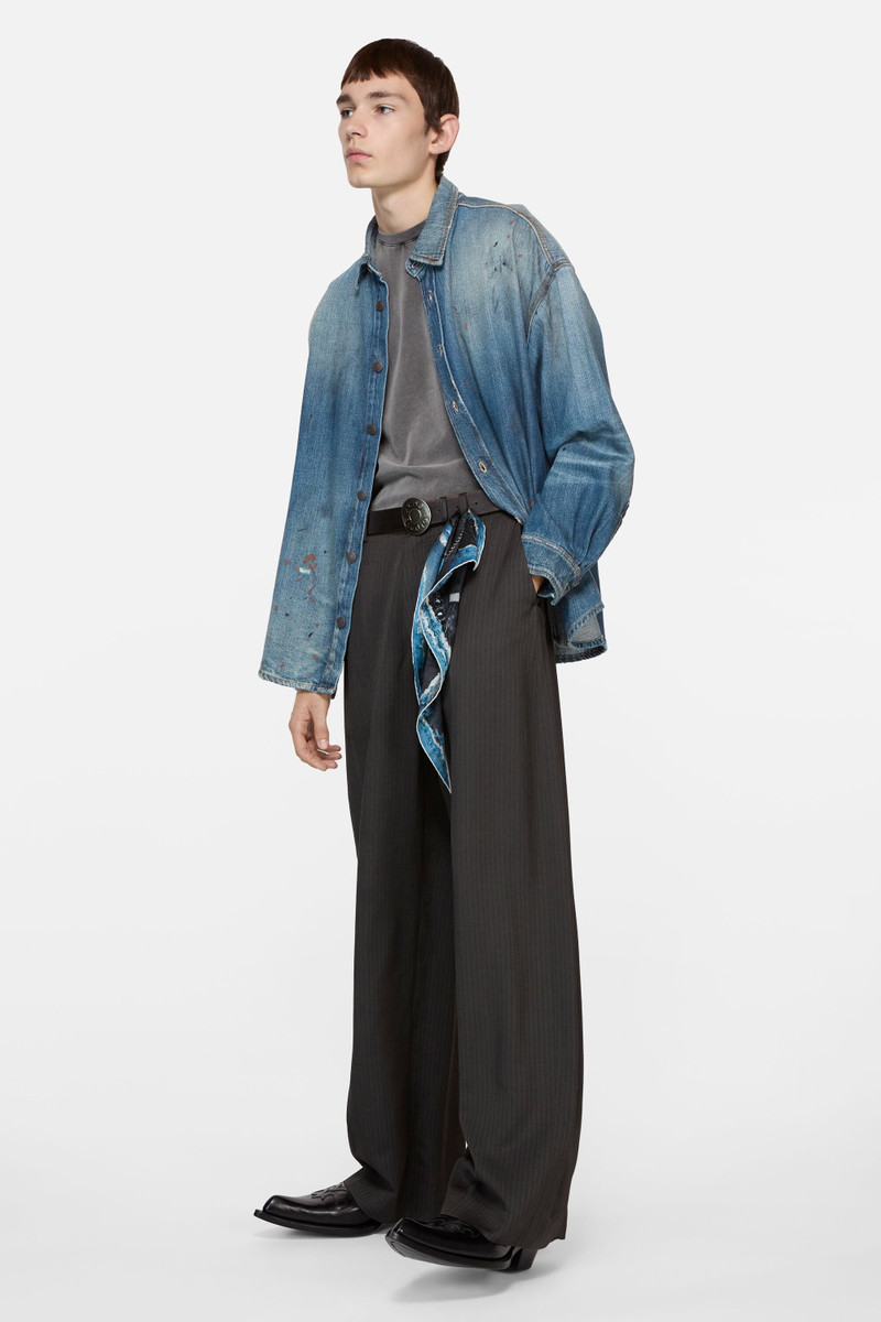 Acne Studios Denim button-up shirt - Mid Blue outlook