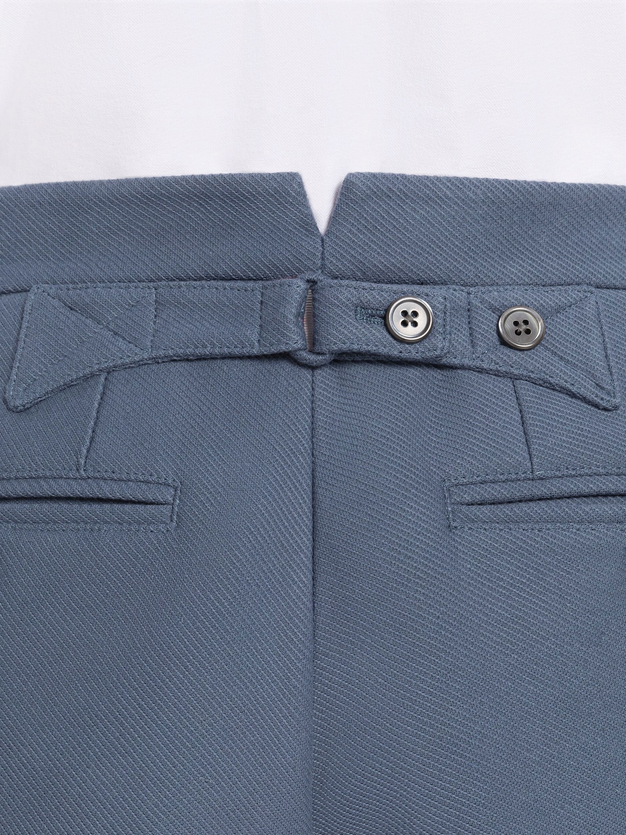 Double Face Tech Twill 4-Bar Bermuda Shorts - 6