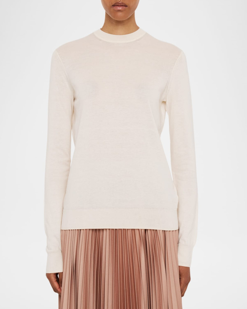 Crewneck Cashmere-Blend Sweater 4