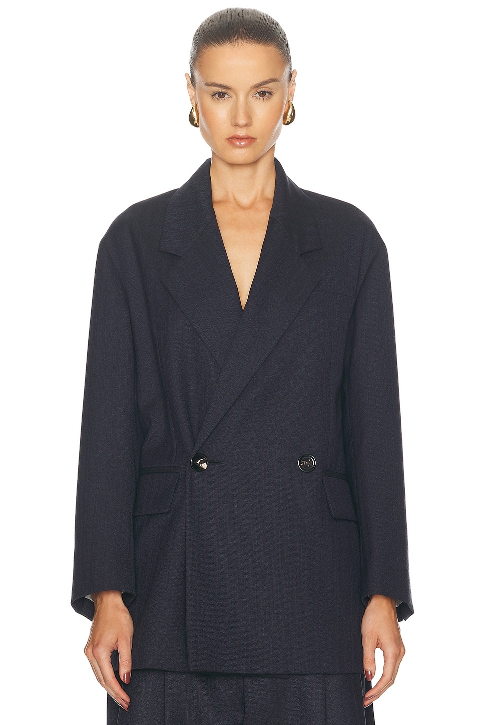 Double Breasted Blazer - 2