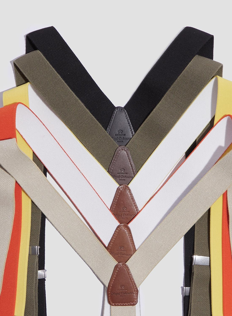 Workwear Braces in Stone 4