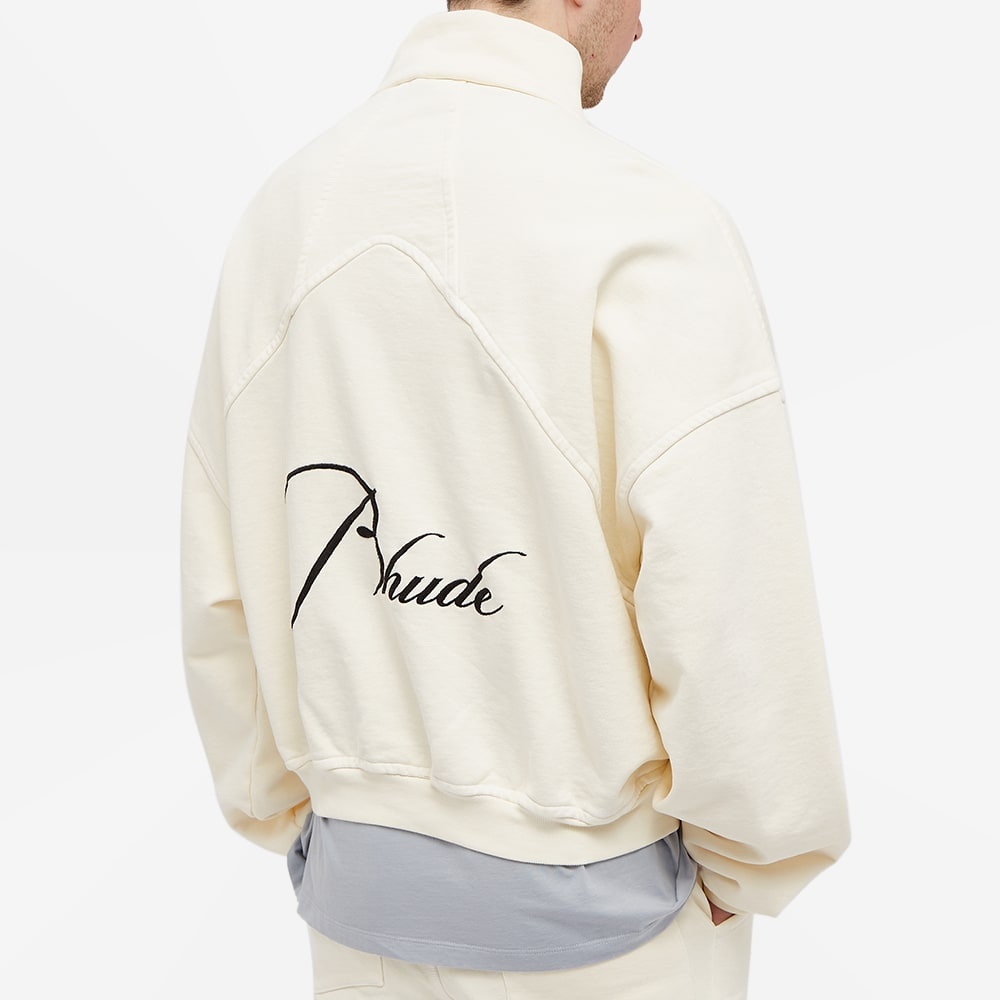 Rhude Logo Quarter Zip Sweat - 5