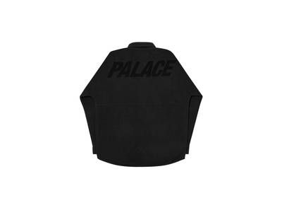 PALACE POLARTEC LAZER SHIRT BLACK outlook