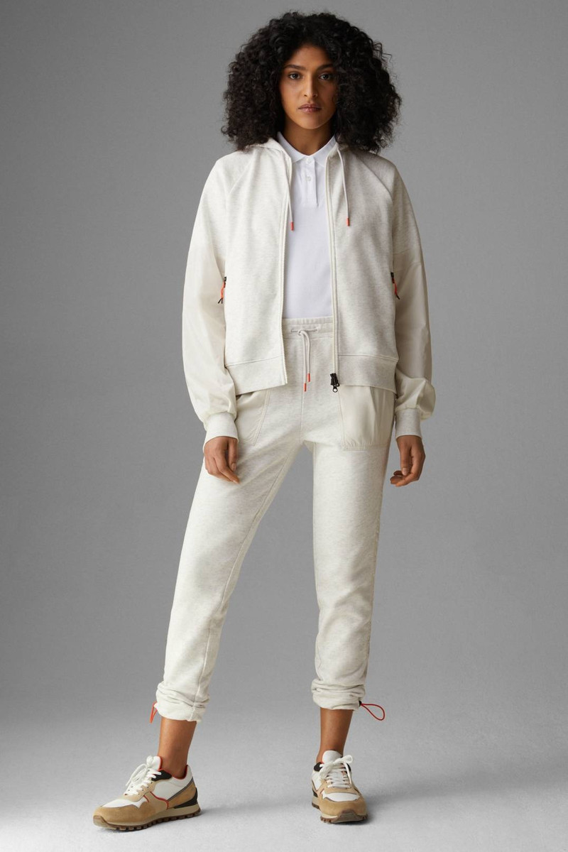 BOGNER BONJA JOGGING PANTS IN LIGHT GRAY MELANGE outlook