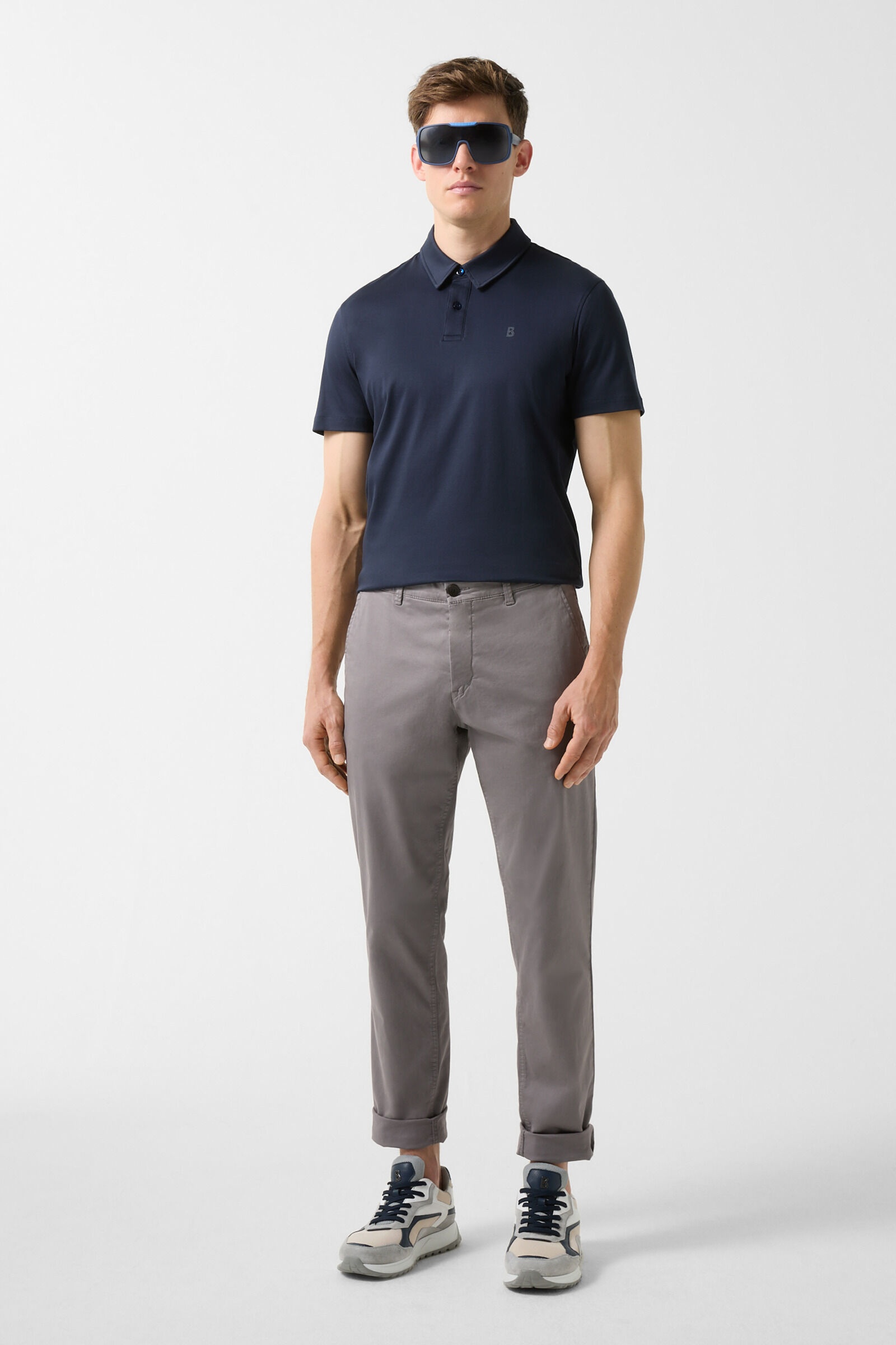 Nik chinos in Gray - 3