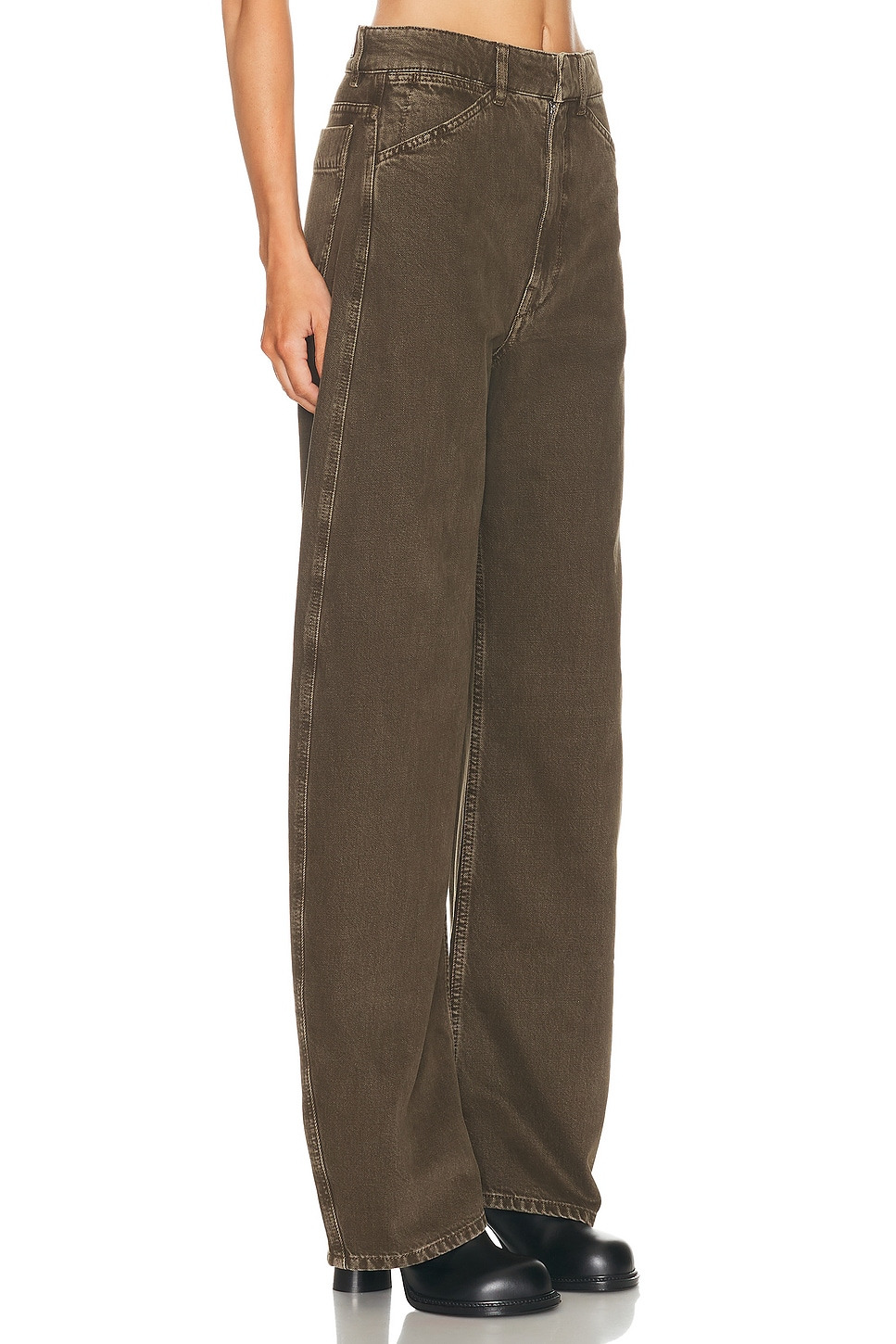High Waisted Barrel Leg - 2