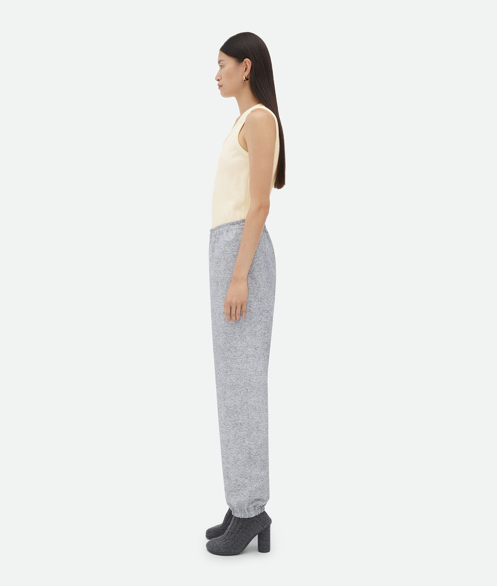 Printed Leather Jersey Jogger Trousers - 2