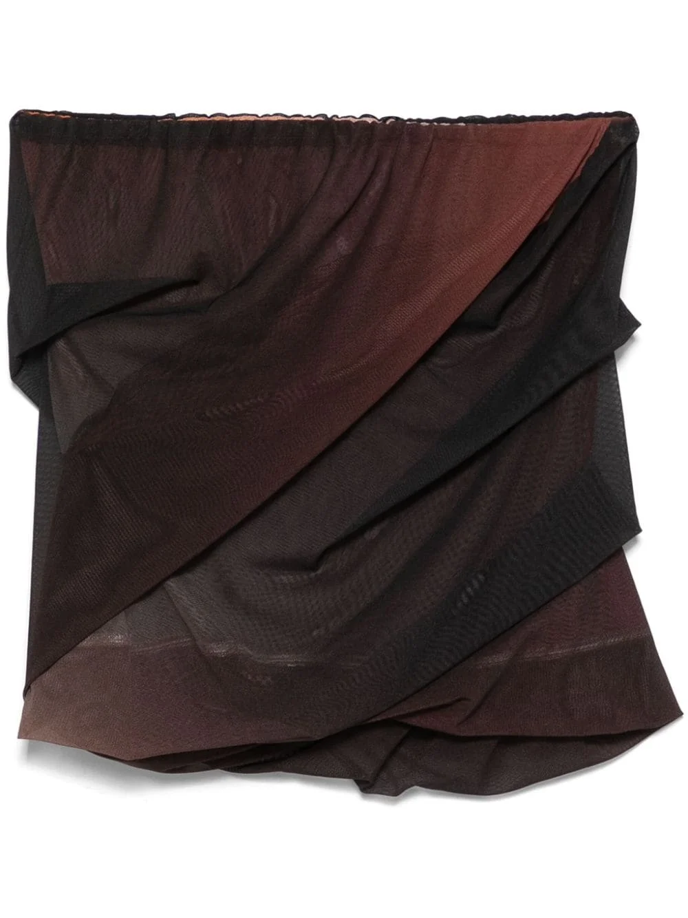 gradient-effect mini skirt - 1