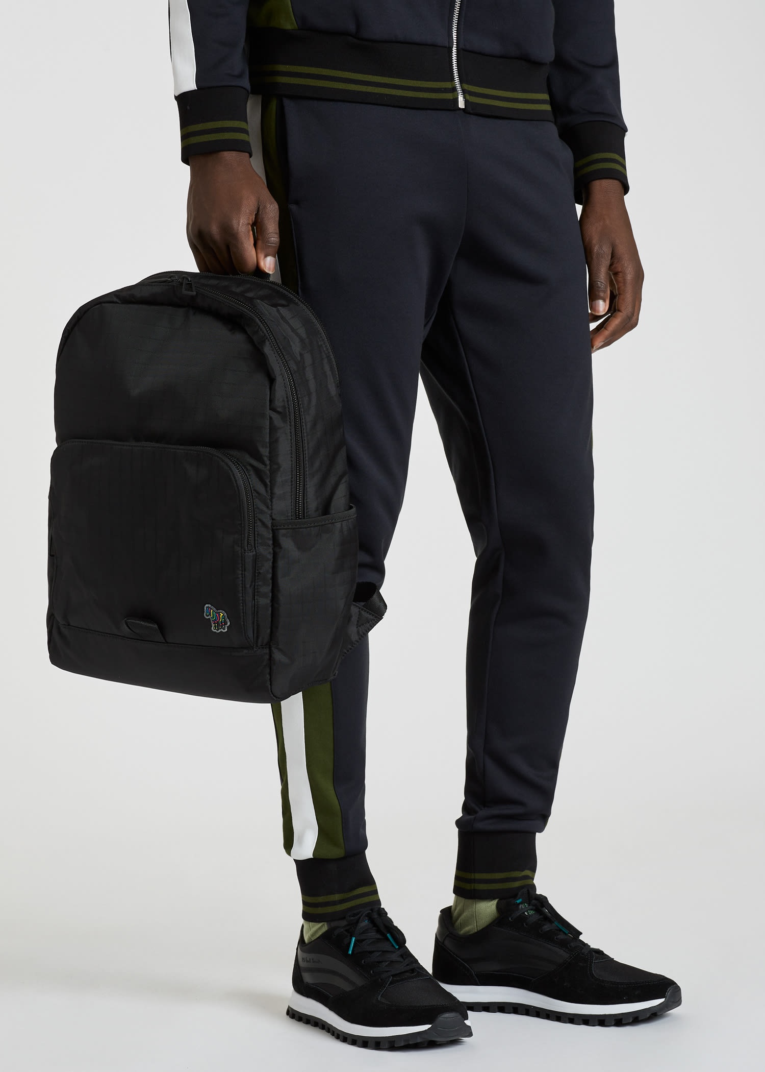Nylon Ripstop Zebra Logo Backpack - 7