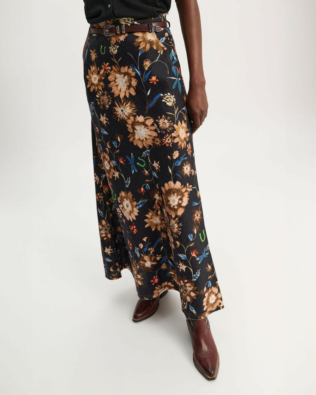 FLORAL EASE II SKIRT - 3