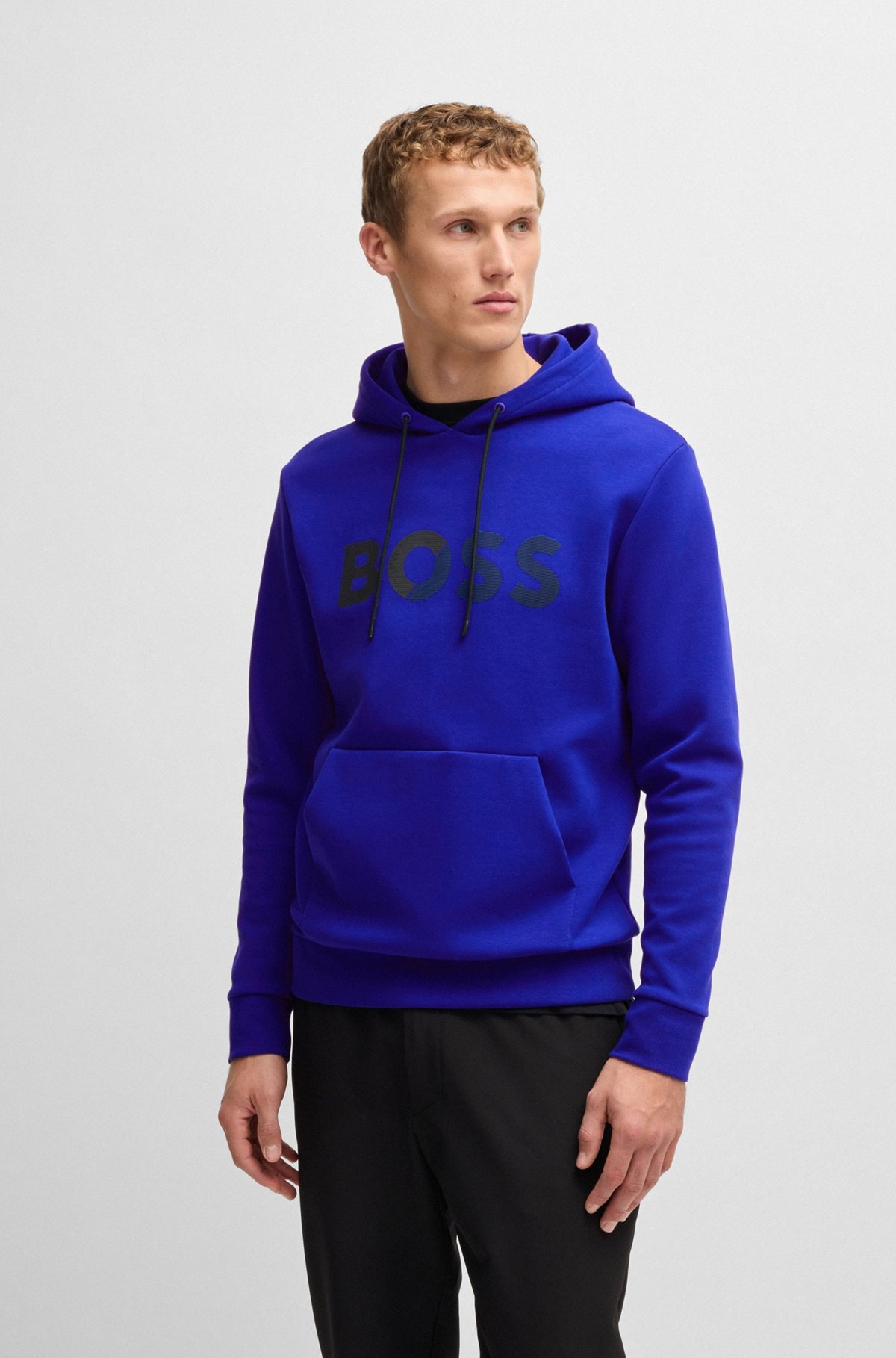 REGULAR-FIT HOODIE WITH LOGO PRINT - 2