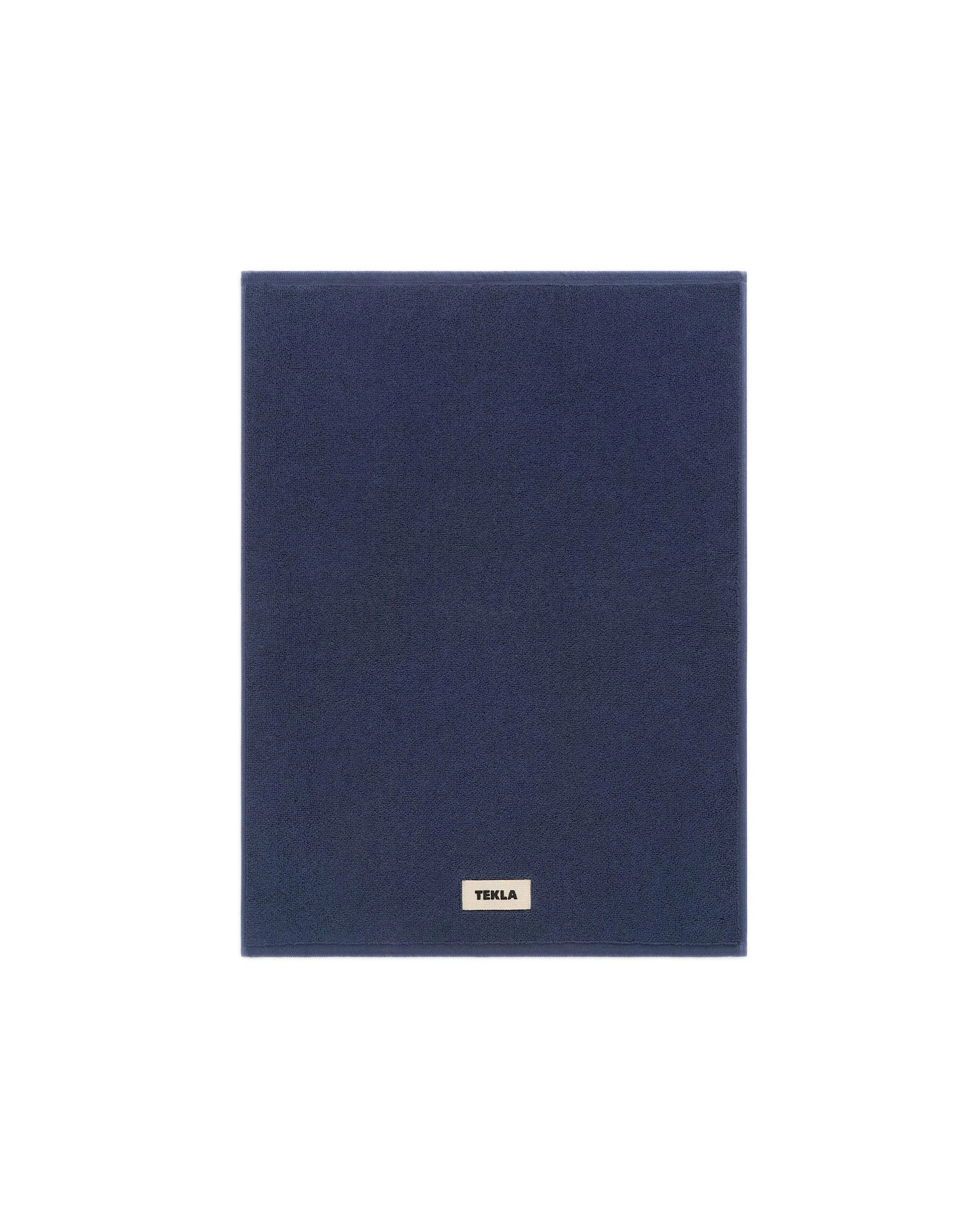Tekla Terry Bath Mat Navy - 1