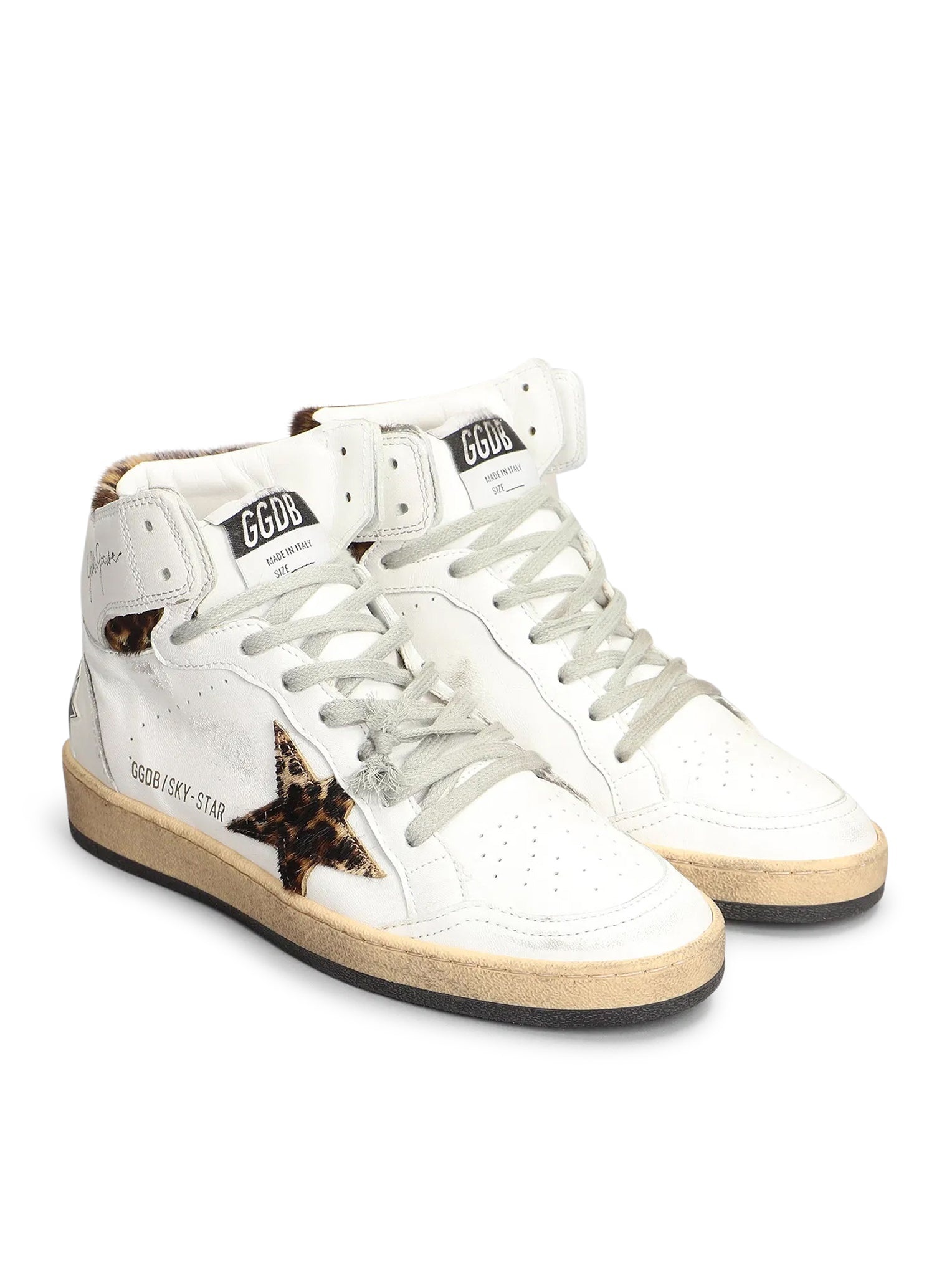 SKY-STAR SNEAKERS WITH LEO PONYSKIN INSERTS - 2