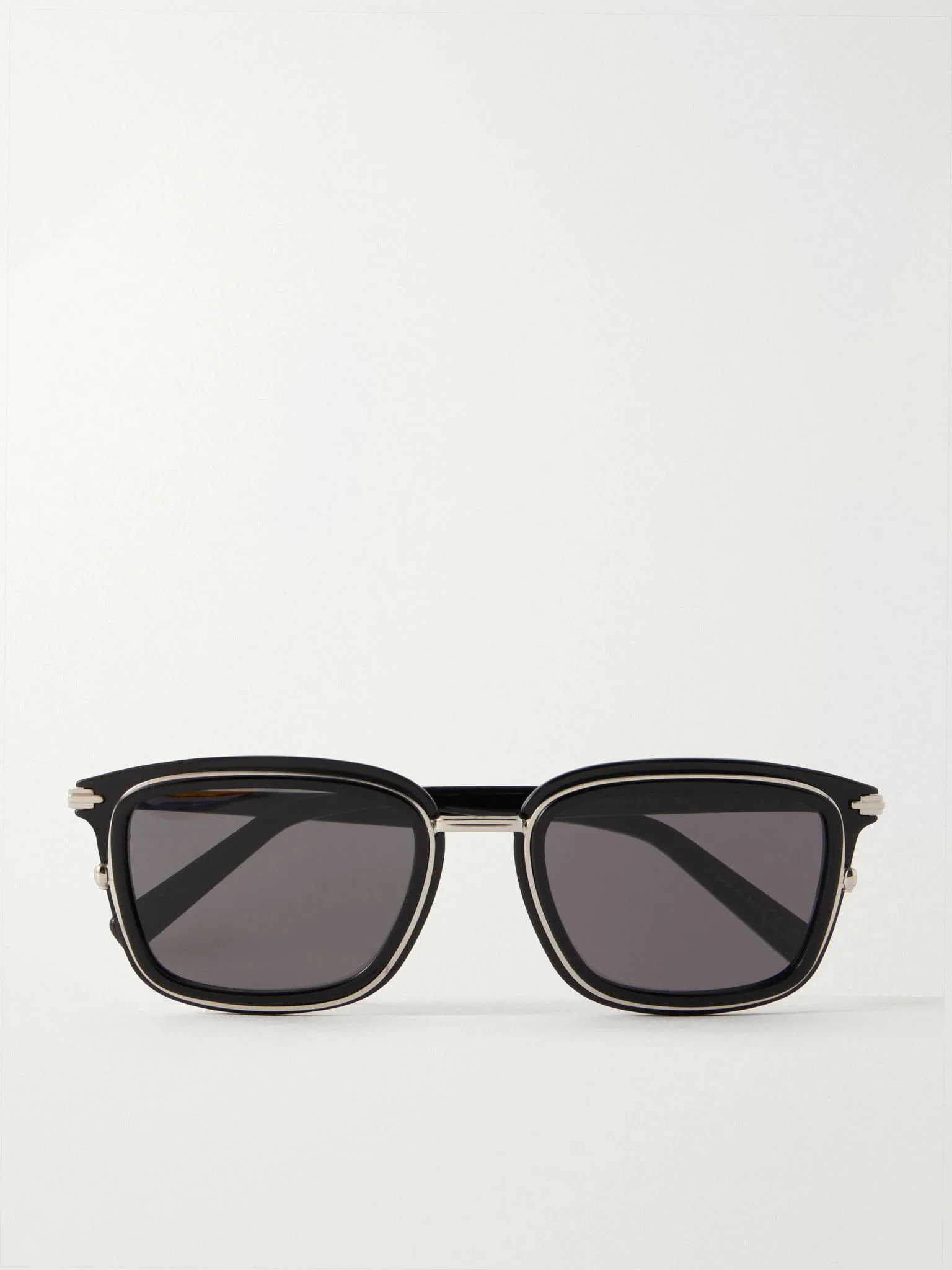 DiorBlackSuit S18U D-Frame Acetate Sunglasses Black - 1