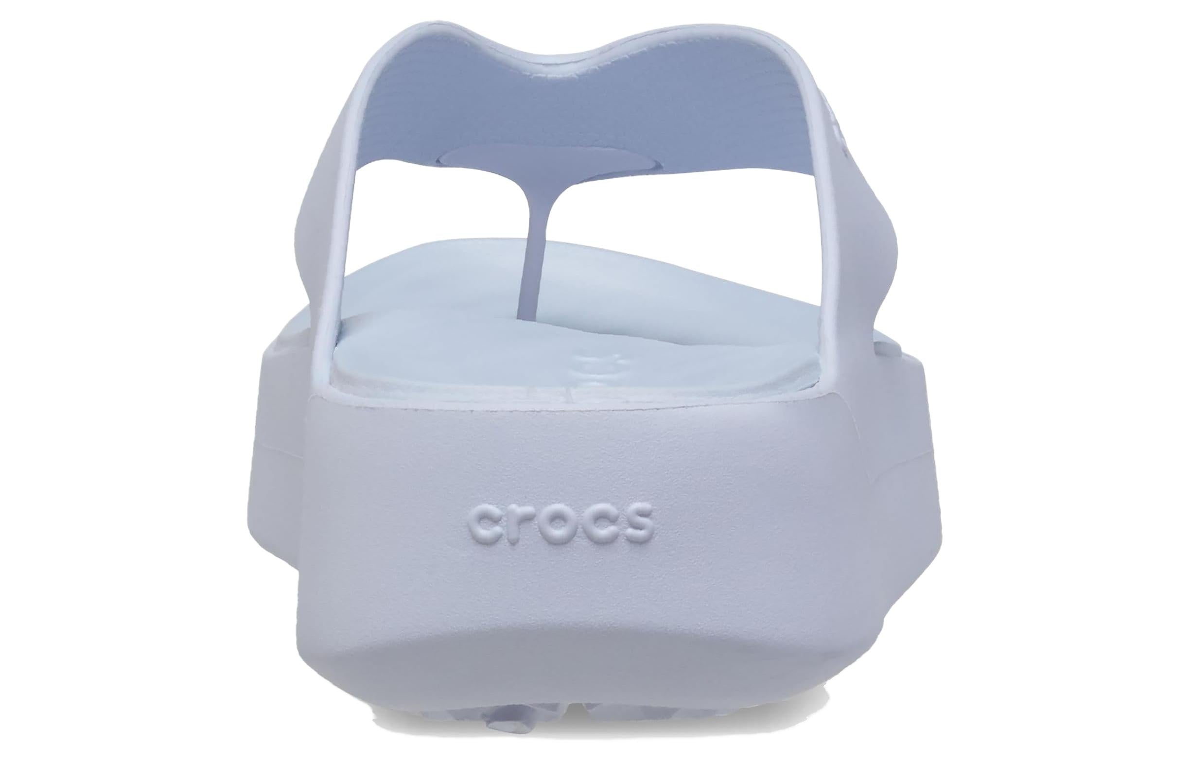 (WMNS) Crocs Getaway Platform Dreamscape Flip Flops 'Blue' 209410-5AF - 3