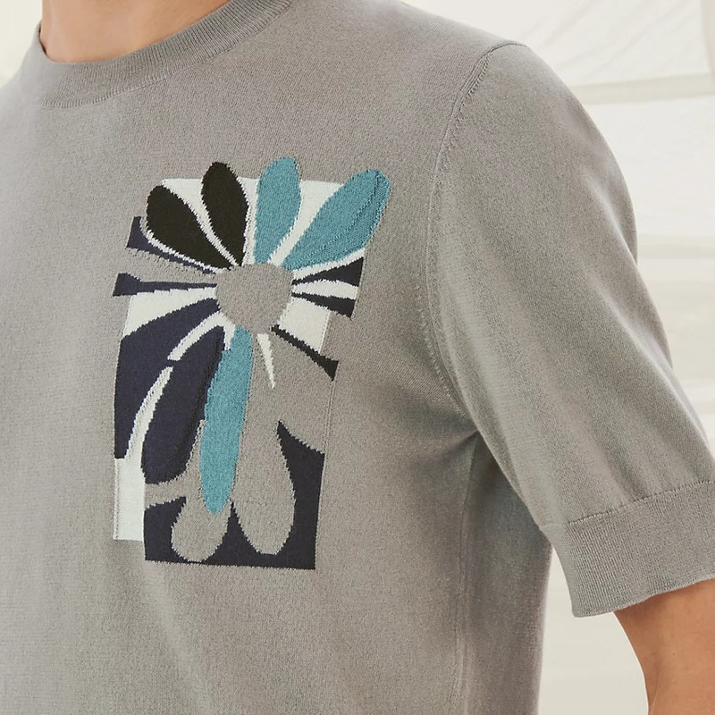 "Mini Puzzle Floral" t-shirt 3