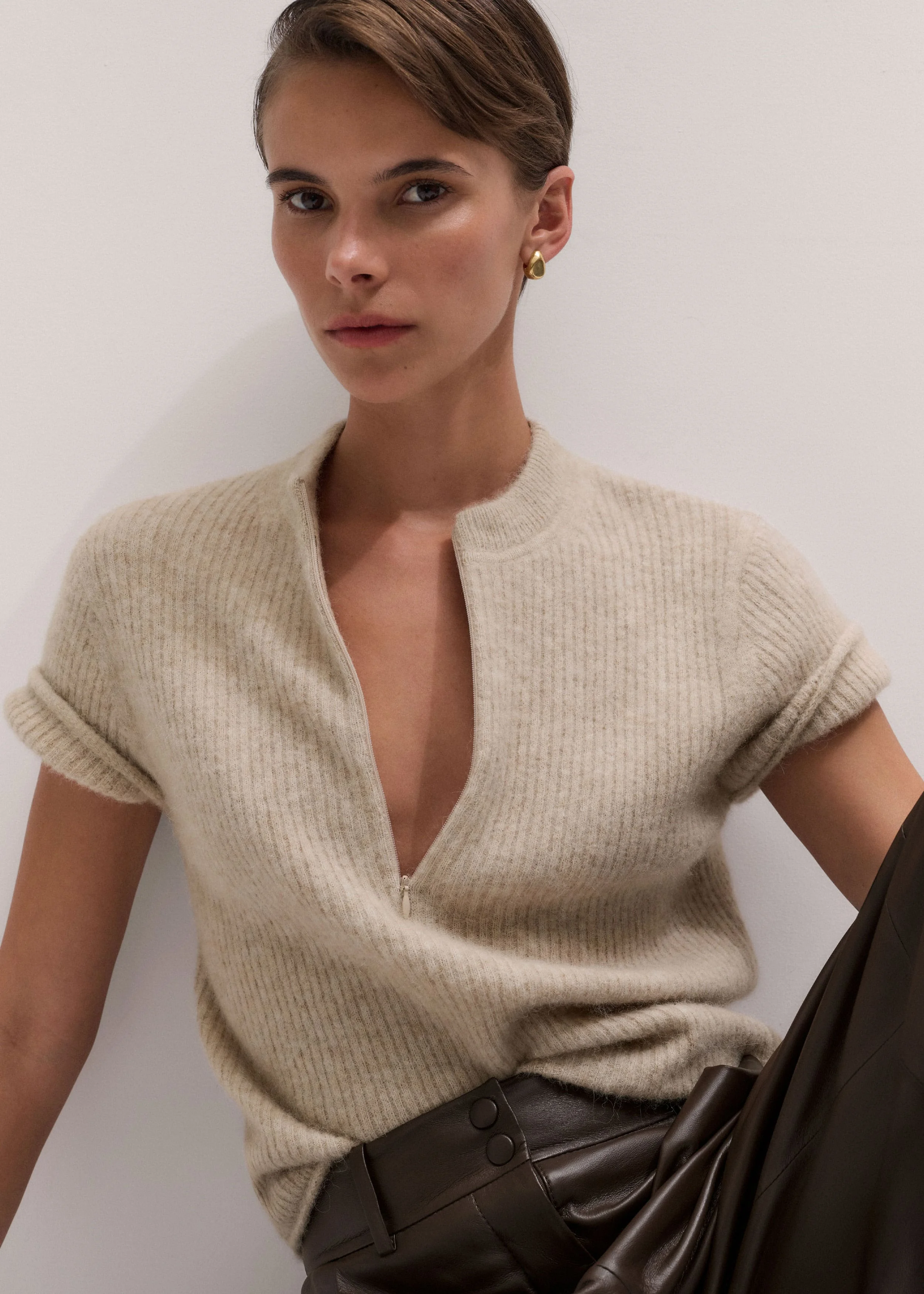 Baby Tee + Scarf - 1