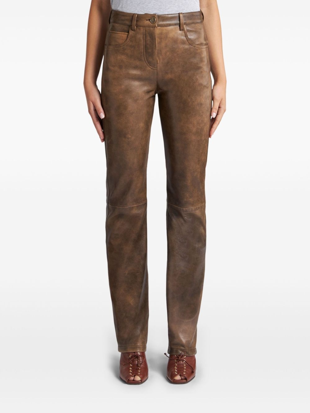 leather trousers - 3
