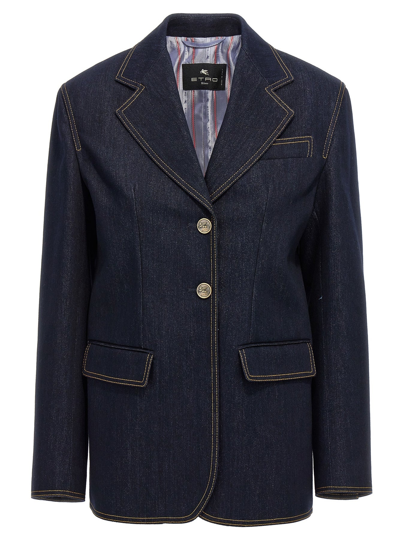 スーツ ETRO Women Suit Jackets WRNA0012AD177S9000 Blue Etro Outlet: Jacket woman - Blue | Etro jacket WRNA0012AD177