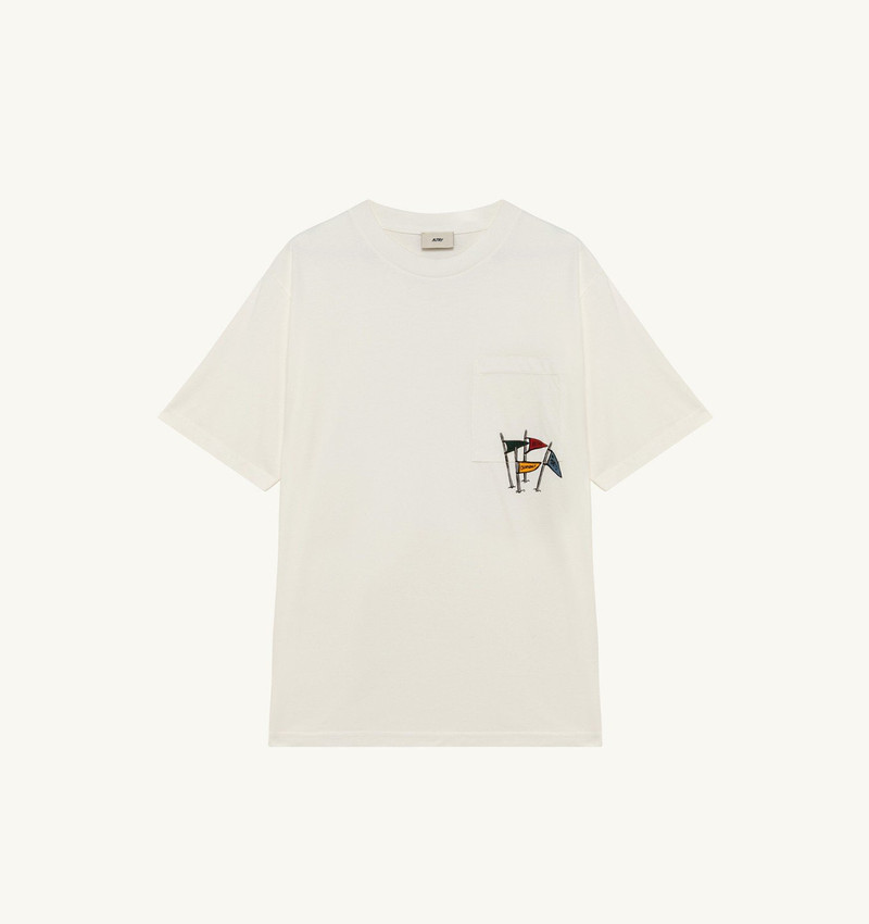 UNISEX FLAGS POCKET GRAPHIC TEE 1