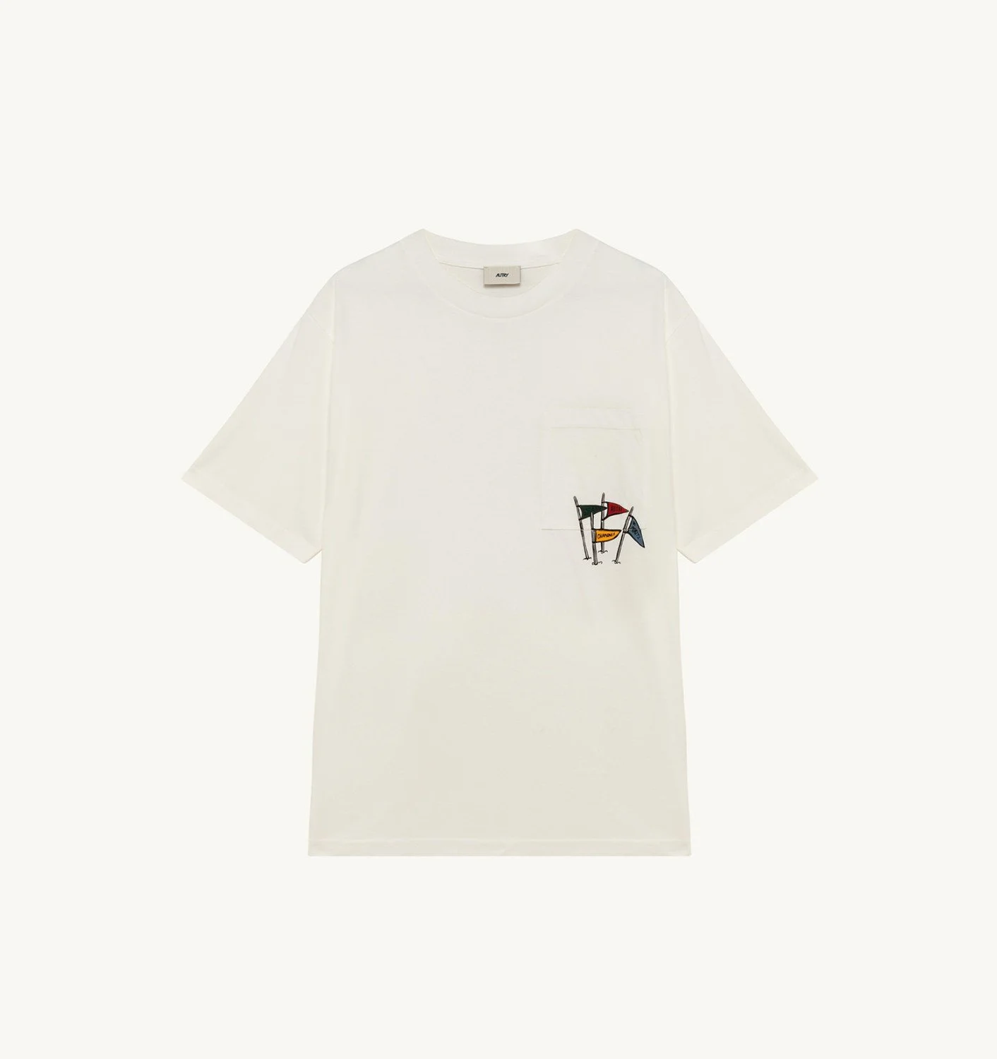 UNISEX FLAGS POCKET GRAPHIC TEE - 1