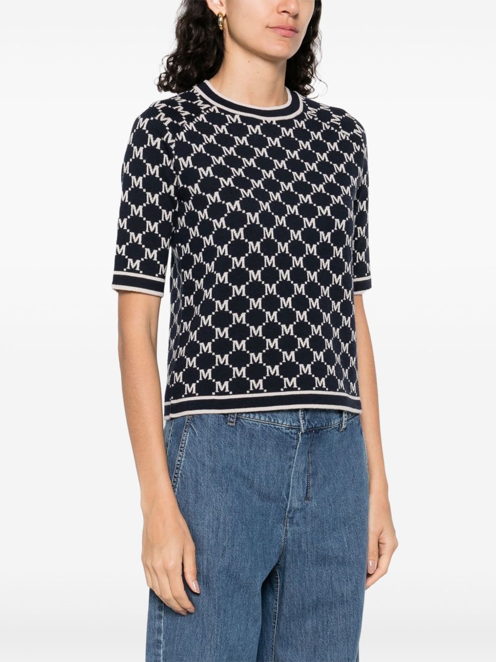 jacquard T-shirt - 3