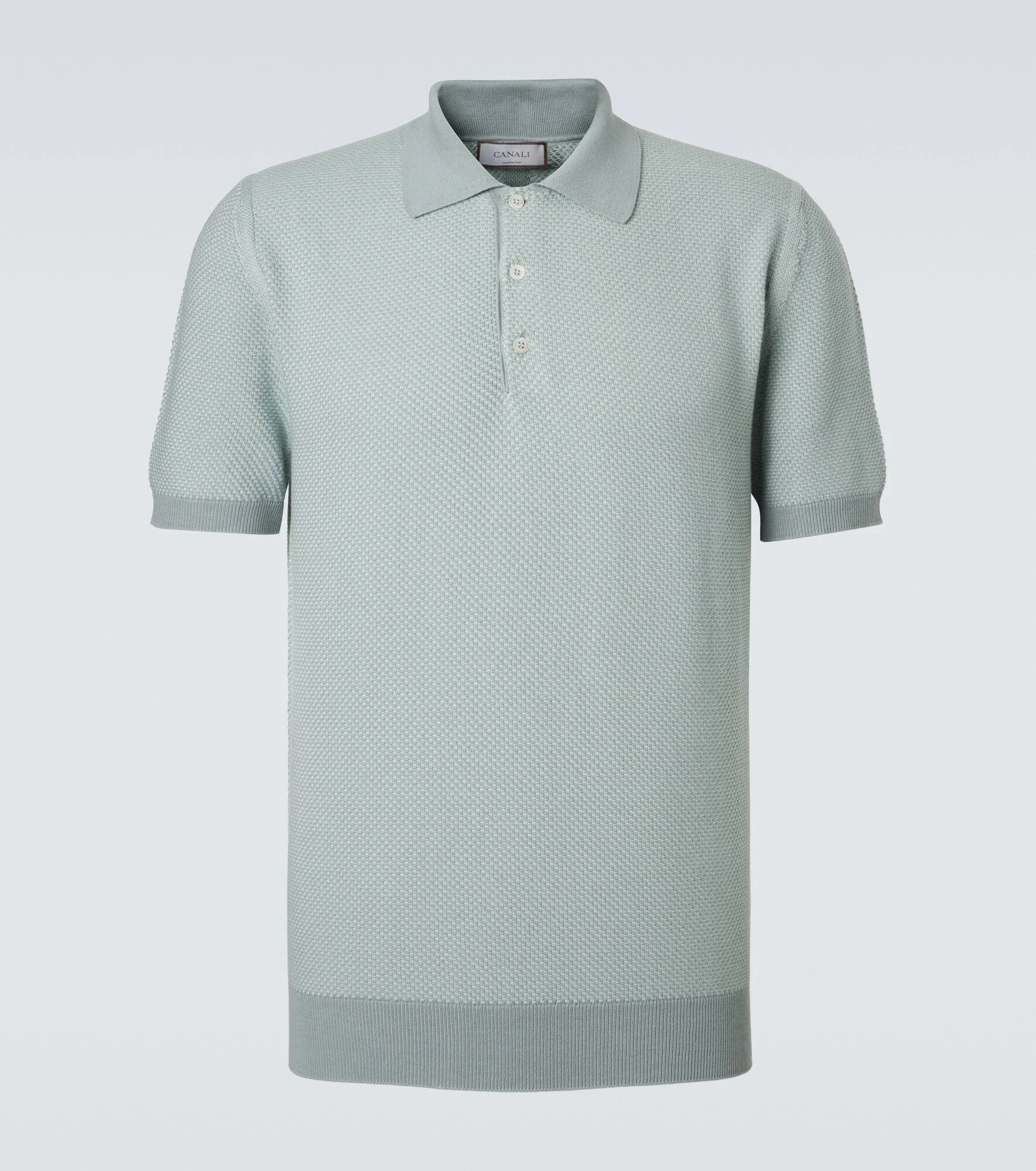 Cotton polo shirt - 1