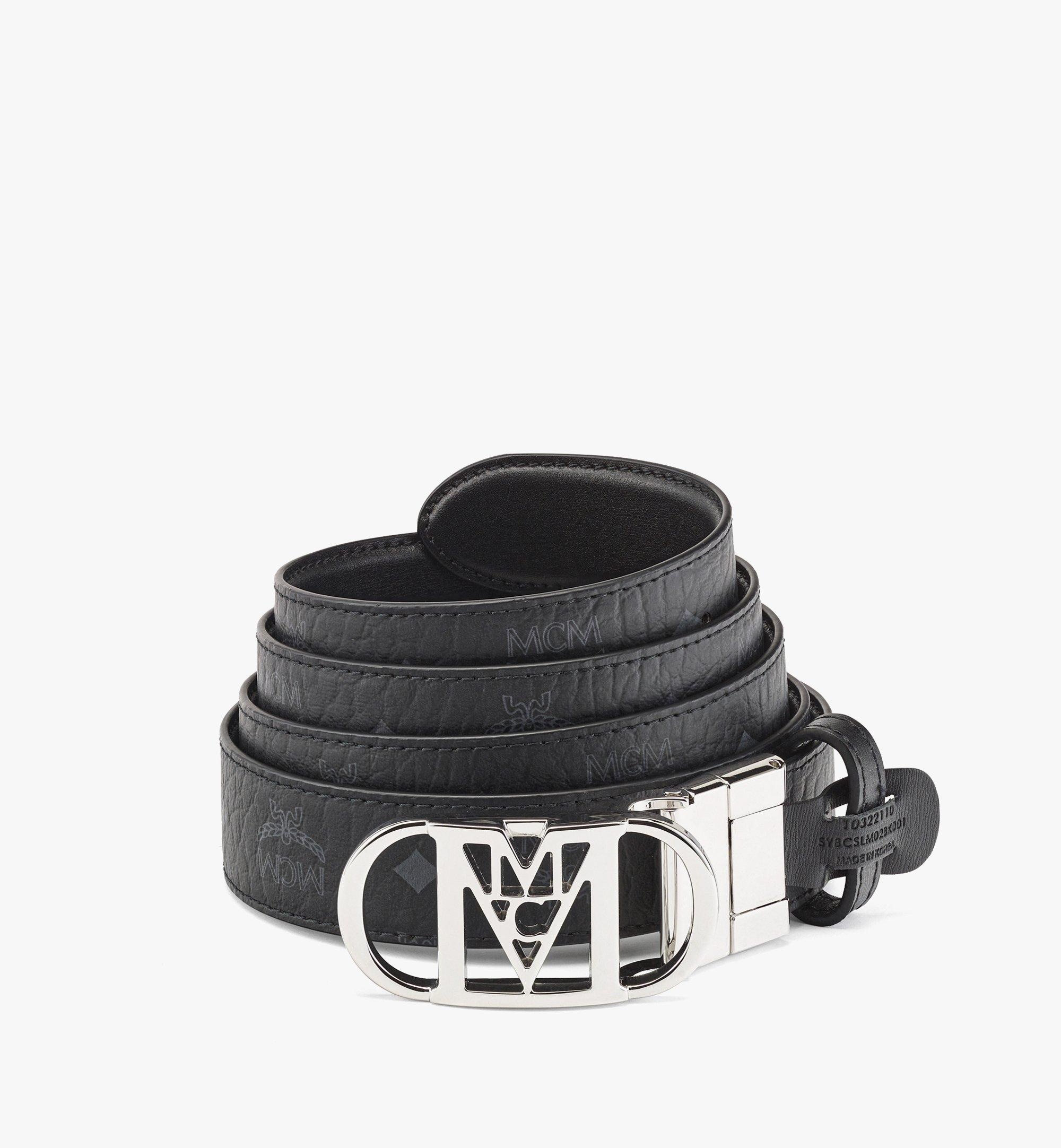 Mode Travia Reversible Belt 1” in Embossed Leather - 3