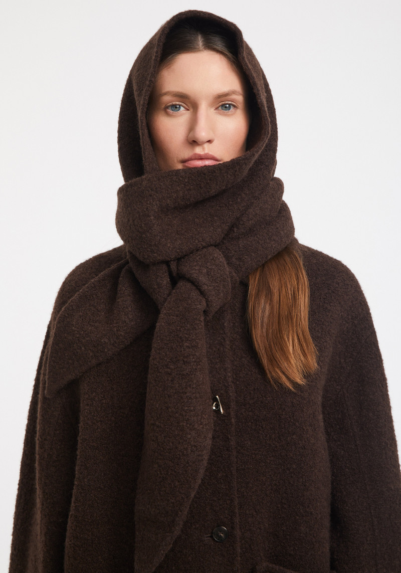 NELLY
Wool-blend hood scarf 1