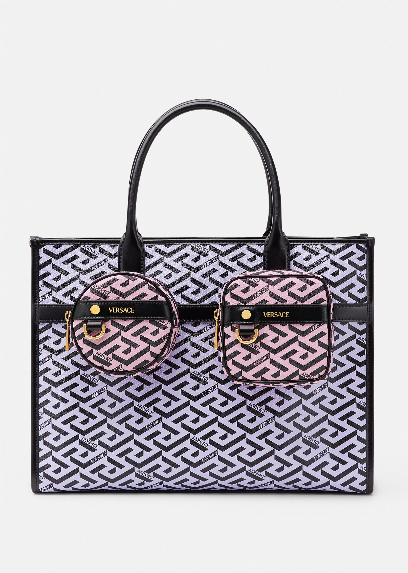 La Greca Signature Modular Round Pouch - 2