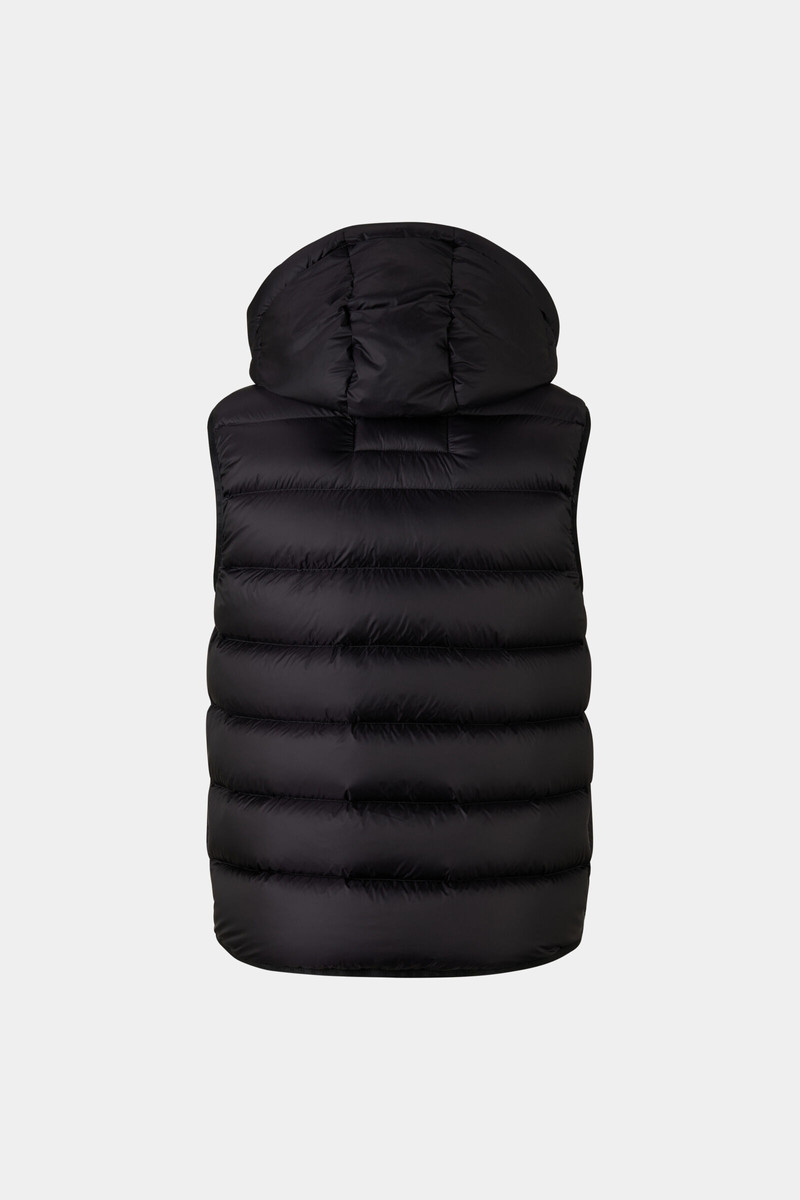 Holger down vest in Black 9