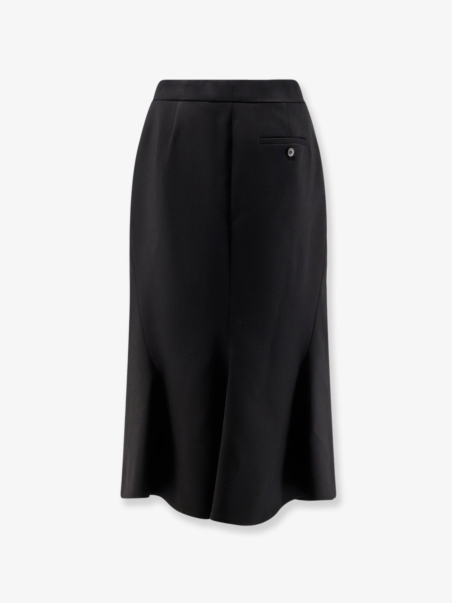 Alexander Mcqueen Women Midi Wool Skirt - 2