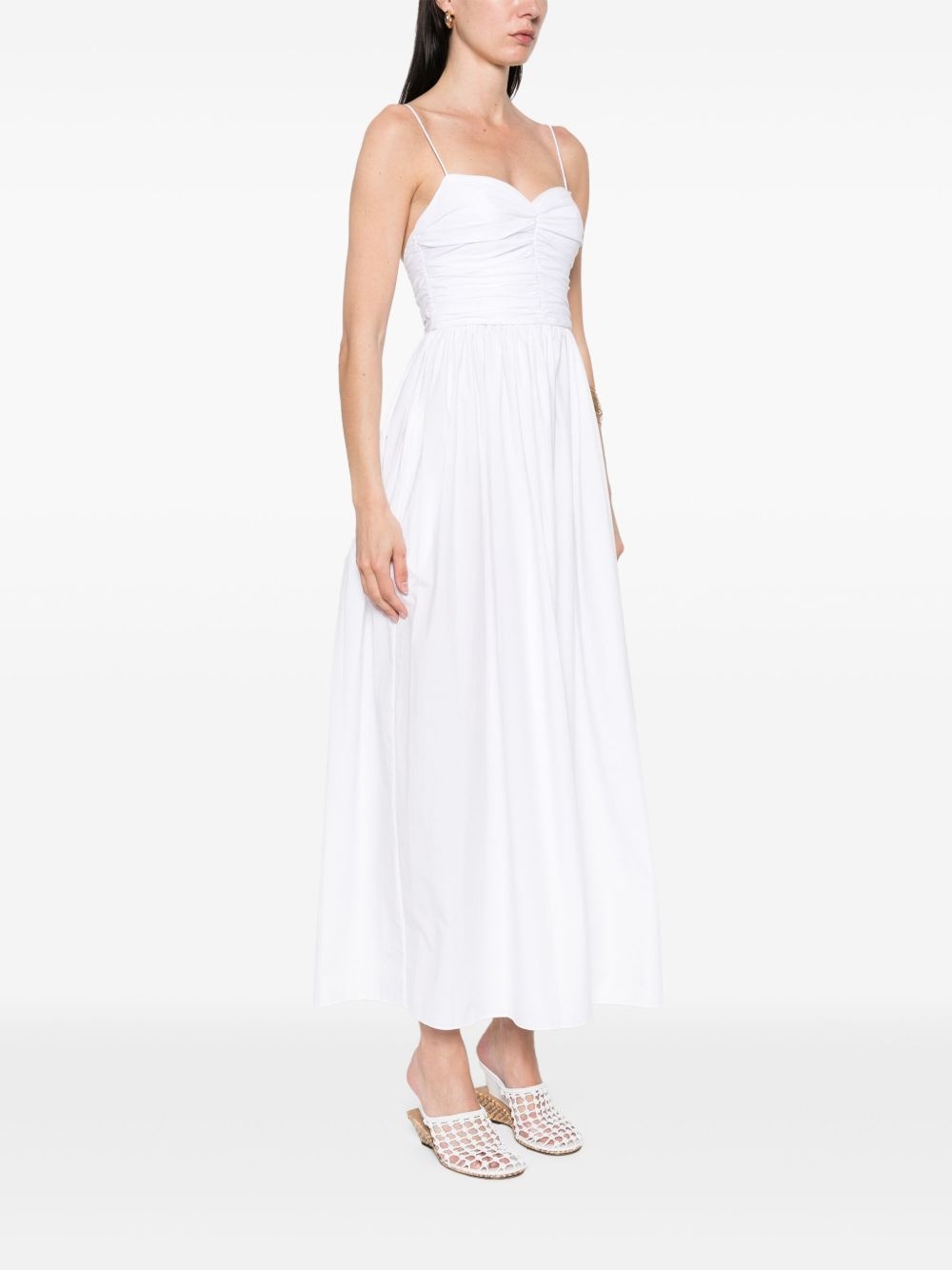 poplin maxi dress - 3
