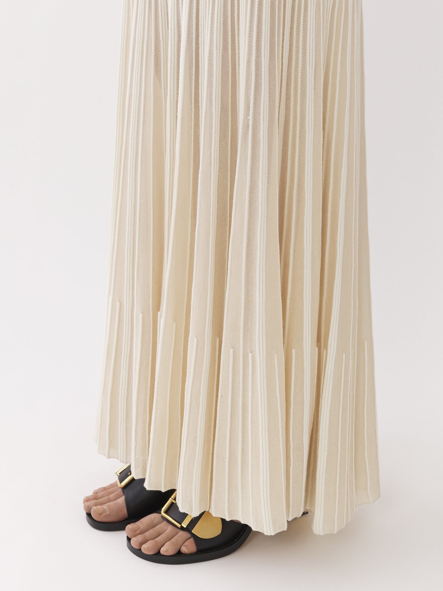 FLARED MAXI SKIRT - 5