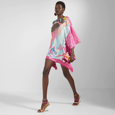 FENDI Multicolor silk dress outlook