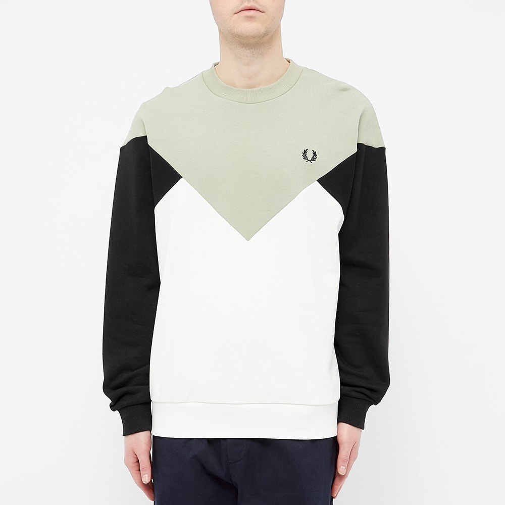 Fred Perry Authentic Chevron Sweat - 3