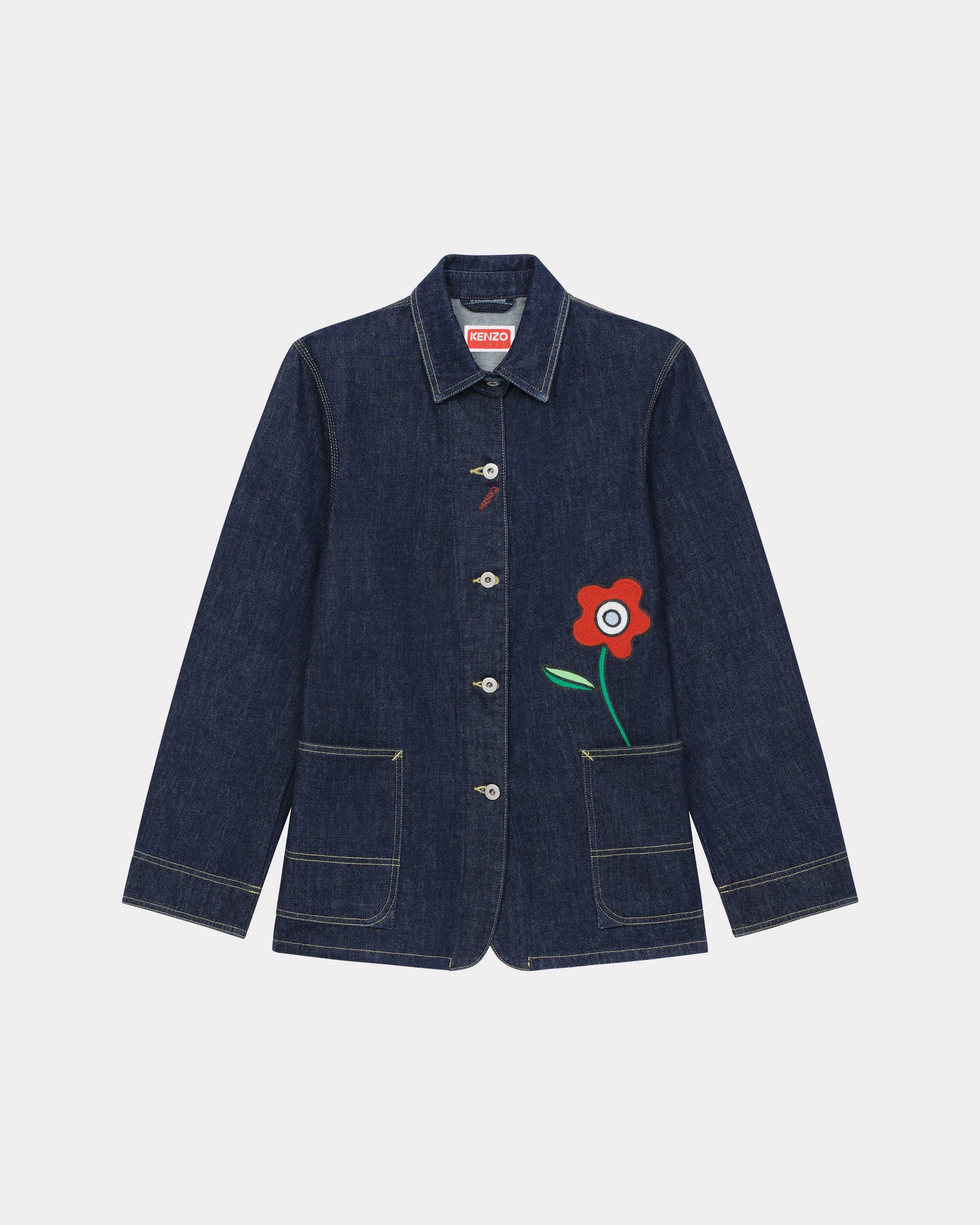 'Rue Vivienne' denim workwear jacket - 1