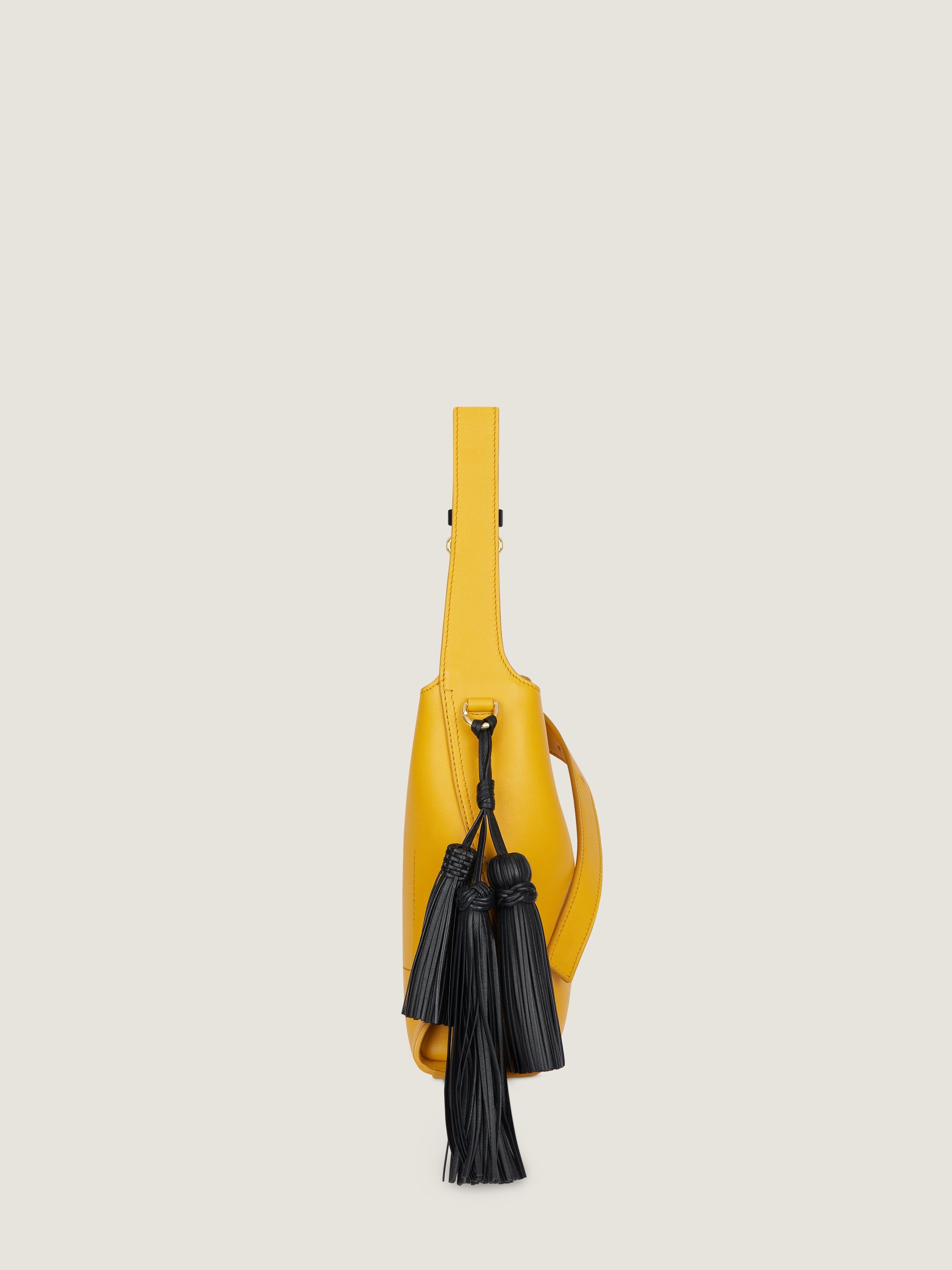 MINI BELTED HOBO BAG IN LEATHER - 2